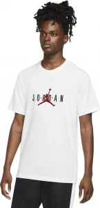 Футболка Nike JORDAN M J JDN AIR STRETCH SS CREW белая DM1462-100