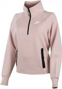 Реглан жіночий Nike W NSW TCH FLC QZ рожевий DM6125-601