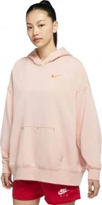 Худи женское Nike W NSW SWSH FLC HOODIE розовое DM6201-601