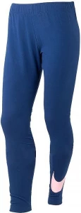 Лосины подростковые Nike G NSW FAVORITES SWSH LEGGING синие AR4076-495
