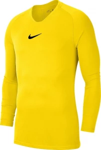 Термобелье футболка подростковая Nike Y NK DF PARK 1STLYR JSY LS желтая AV2611-719