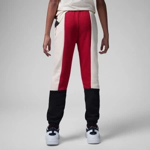 Спортивні штани підліткові Nike JORDAN PAPRIKA FLC PANT чорно-червоно-білі 95B774-R2S