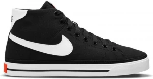 Кроссовки женские Nike W NIKE COURT LEGACY CNVS MID черные DD0161-001