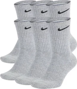 Шкарпетки утеплені Nike U NK EVERYDAY CUSH CRW 6PR 132 сірі SX7666-064