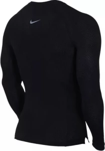 Термобелье футболка Nike GFA M NP HPRCL TOP LS COMP PR черная 927209-010
