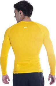 Термобелье футболка Nike GFA M NP HPRCL TOP LS COMP PR желтая 927209-739