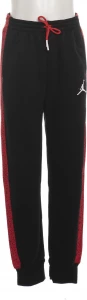 Спортивні штани підліткові Nike JORDAN JDB AIR SPECKLE FLC PANT чорно-червоні 95B783-023