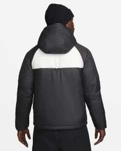 Куртка Nike M NSW TF RPL LEGACY HD JKT черно-белая DD6857-070