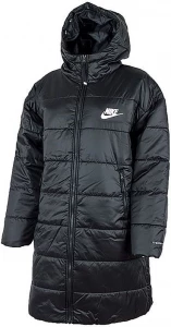 Куртка жіноча Nike W NSW SYN TF RPL HD PARKA чорна DX1798-010