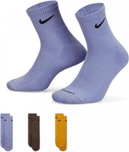 Носки Nike U NK EVRY PLS CSH ANK 3PR 132 разноцветные SX6890-927