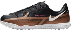 Сороконожки (шиповки) детские Nike JR PHANTOM GT2 CLUB TF коричнево-черные DR6064-810