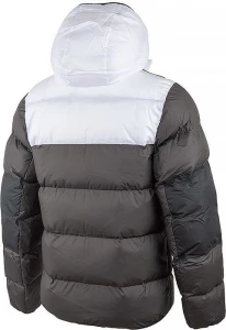 Куртка Nike M NSW SF WR PL-FLD AIR MAX JKT чорно-біла DX2039-100