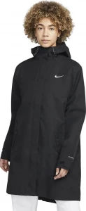 Куртка жіноча Nike W NSW ESSNTL SF WVN PRKA JKT чорна DM6245-010