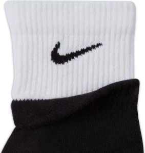 Шкарпетки Nike U NK EVERYDAY PLUS CUSH ANKLE чорно-білі DH4058-011