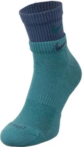 Шкарпетки Nike U NK EVERYDAY PLUS CUSH ANKLE зелено-сині DH4058-300