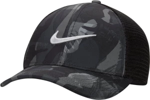 Бейсболка Nike U NK DF AROBL L91 CAP CAMO серо-черная DV2992-077