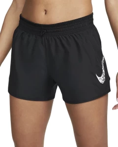 Шорти для бігу жіночі Nike W NK DF SWOOSH RUN SHORT чорні DM7773-010