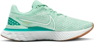 Кросівки бігові жіночі Nike REACT INFINITY RUN FK 3 світло-зелені DD3024-301