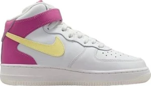 Кеди дитячі Nike AIR FORCE 1 MID (GS) біло-рожеві DH2933-100