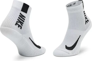 Носки Nike U NK MLTPLIER ANKLE 2PR белые SX7556-100
