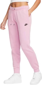 Спортивні штани жіночі Nike W NSW ESSNTL PANT REG FLC MR рожеві DX2320-522