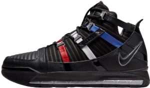 Кроссовки Nike ZOOM LEBRON III QS черные DO9354-001