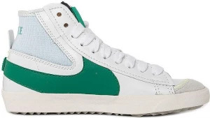Кросівки Nike BLAZER MID 77 JUMBO біло-зелені DR8595-100