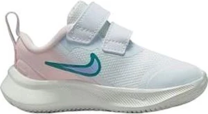 Кросівки дитячі Nike STAR RUNNER 3 (TDV) біло-рожеві DA2778-102