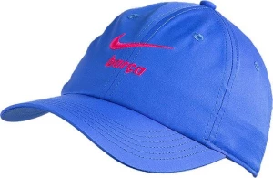 Бейсболка подростковая Nike FCB Y NK DF H86 CAP, шт синяя DH2407-405