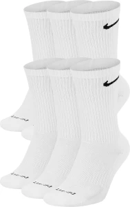 Шкарпетки Nike U NK ED PLS CSH CRW 6PR - 132 білі SX6897-100