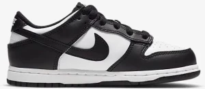 Кросівки дитячі Nike DUNK LOW (PS) чорно-білі CW1588-100