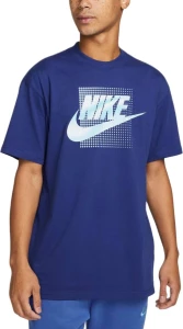 Футболка Nike M NSW TEE M90 12MO FUTURA синяя DZ2997-455