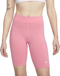 Шорты женские Nike W NSW ESSNTL MR BIKER SHORT розовые CZ8526-611