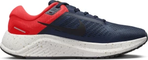 Кросівки бігові Nike AIR ZOOM STRUCTURE 24 темно-синьо-червоні DA8535-403