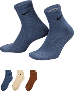 Шкарпетки Nike U NK EVRY PLS CSH ANK 3PR 132 різнокольорові SX6890-962