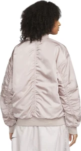 Куртка двухсторонняя женская Nike W NSW VRSTY BMBR JKT бежевая DV7876-272