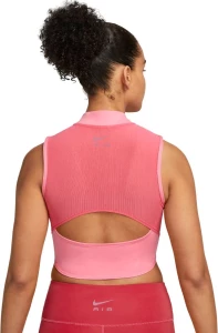 Топ жіночий Nike W NK DF AIR CROP TANK рожевий DX0284-611