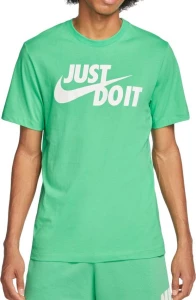 Футболка Nike M NSW TEE JUST DO IT SWOOSH зелена AR5006-363