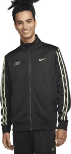 Олимпийка (мастерка) Nike M NSW REPEAT SW PK TRACKTOP черная FD1183-011