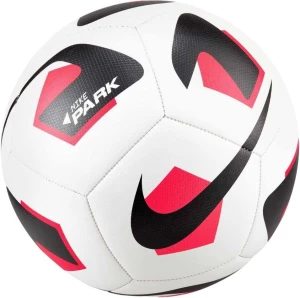 Футбольний м'яч Nike NK PARK TEAM - 2.0 біло-чорно-червоний DN3607-100 Розмір 5