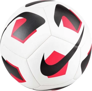 Футбольний м'яч Nike NK PARK TEAM - 2.0 біло-чорно-червоний DN3607-100 Розмір 5