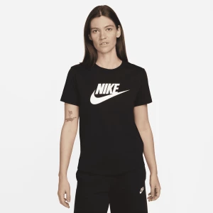 Футболка женская Nike W NSW TEE ESSNTL ICN FTRA черная DX7906-010