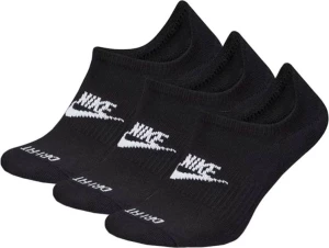 Носки Nike U NK EVRYDAY PLUS CUSH FOOTIE черные DN3314-010