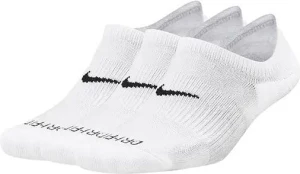 Носки женские Nike U NK EVERYDAY PLUS CUSH FOOTIE белые (3 пары) DH5463-903