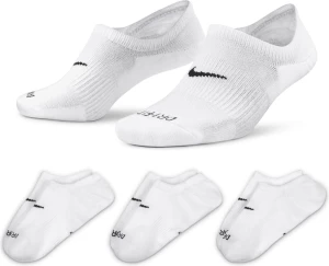 Шкарпетки жіночі Nike U NK EVERYDAY PLUS CUSH FOOTIE білі (3 пари) DH5463-903