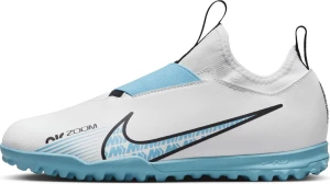 Сороконіжки (шиповки) дитячі Nike JR ZOOM VAPOR 15 ACADEMY TF біло-блакитні DJ5621-146