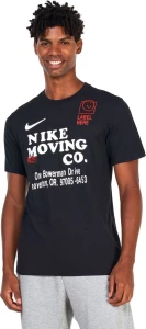 Футболка Nike M NK DF TEE 6/1 черная FD0134-010