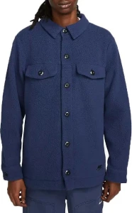 Куртка Nike M NSW SPU JACKET SHERPA темно-синяя FD4334-410