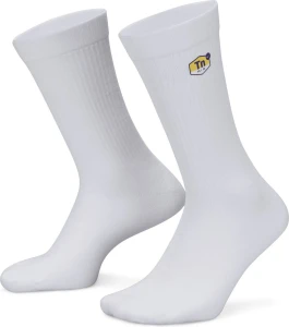 Шкарпетки Nike U NK ED ESS CREW 1PR 168 AM TN білі DR9752-100