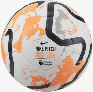 Футбольный мяч Nike PL PITCH - FA23 FB2987-100 бело-оранжевый Размер 4